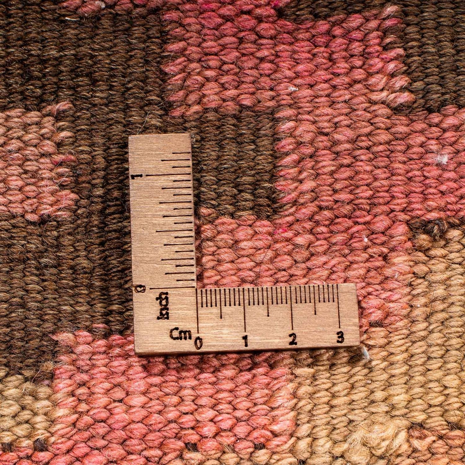 Tapis de couloir Tapis Kelim - Vieux - 350 x 120 cm - multicolore