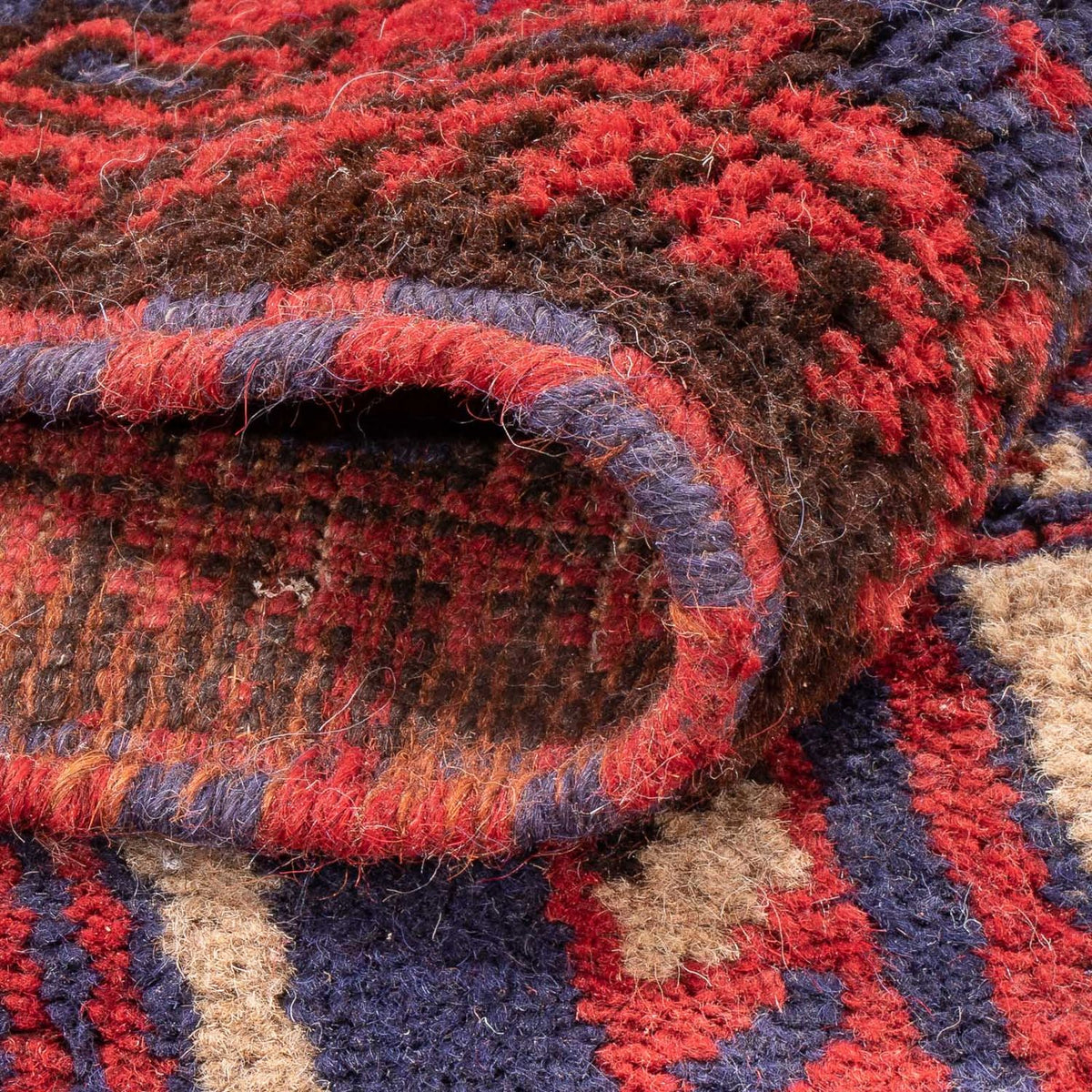 Tapis Belutsch - 145 x 87 cm - multicolore