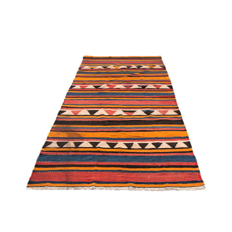 Tapis de couloir Tapis Kelim - Vieux - 260 x 163 cm - multicolore