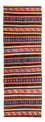 Tapis de couloir Tapis Kelim - Vieux - 345 x 130 cm - multicolore