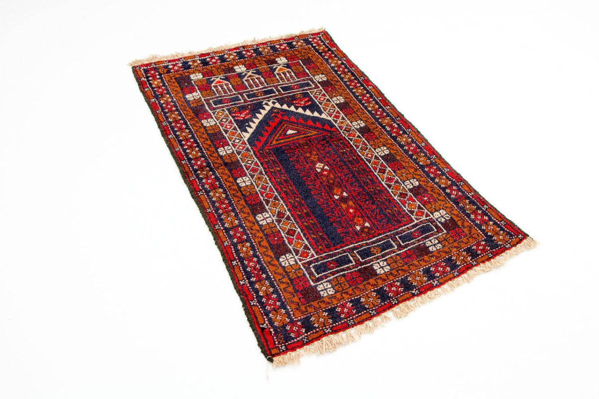 Tapis Belutsch - 123 x 75 cm - multicolore