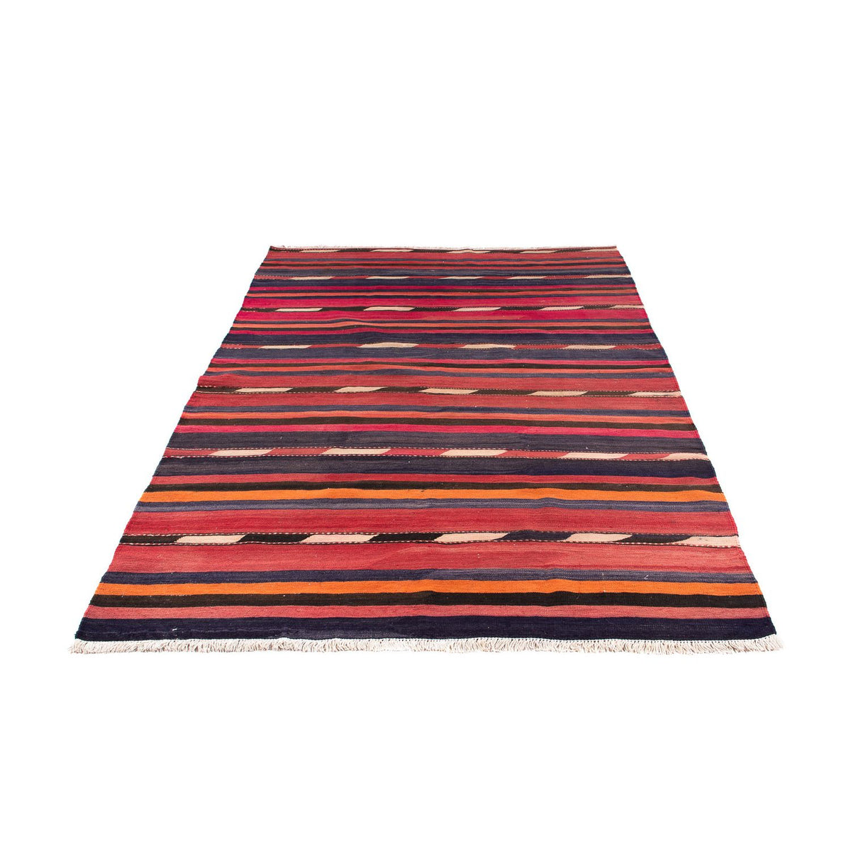 Tapis Kelim - Vieux - 215 x 140 cm - multicolore