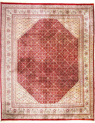 Tapis oriental - 386 x 298 cm - rouge