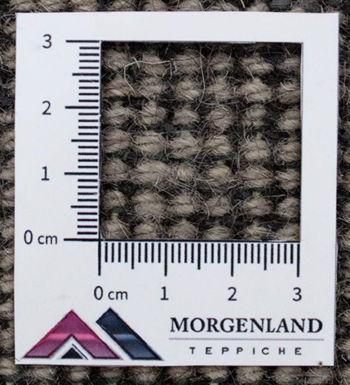 Tapis Gabbeh - Indus - 90 x 60 cm - gris