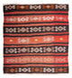 Kilim ancien Tapis 115x135cm