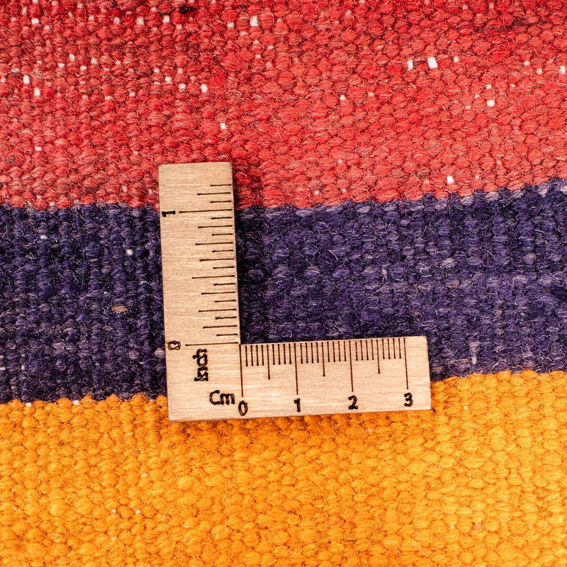 Tapis de couloir Tapis Kelim - Vieux - 330 x 130 cm - multicolore