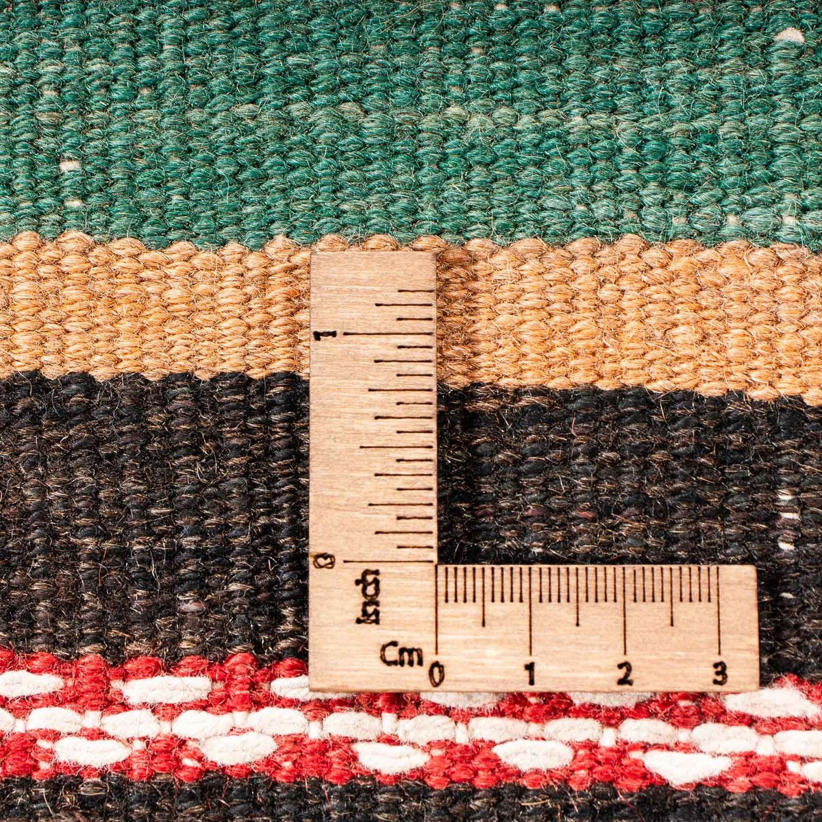 Tapis de couloir Tapis Kelim - Vieux - 270 x 145 cm - multicolore