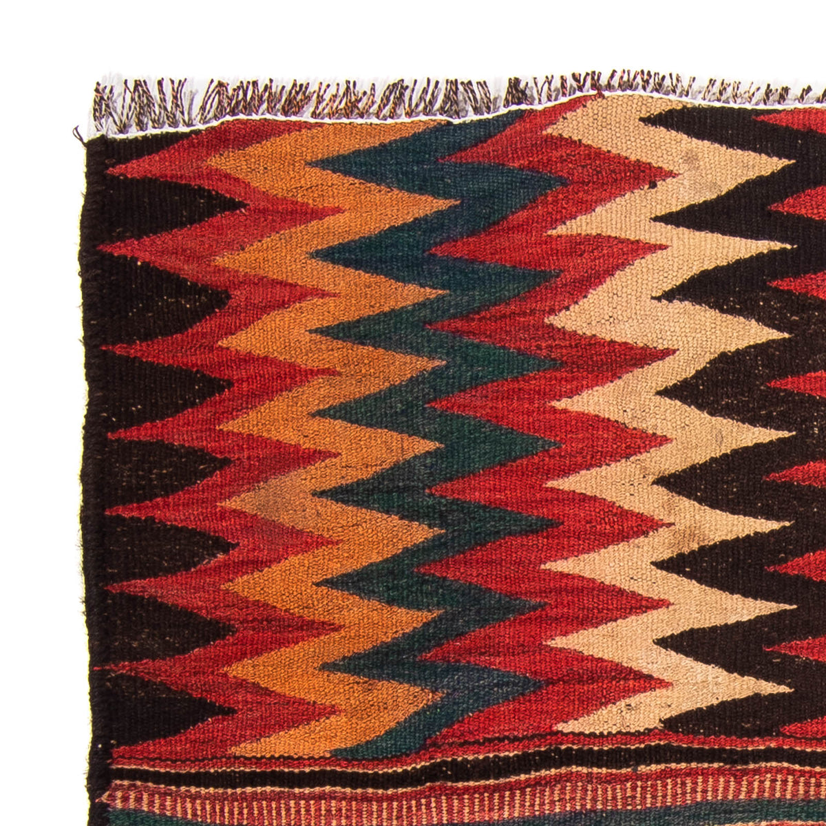 Kilim ancien Tapis 100x125cm