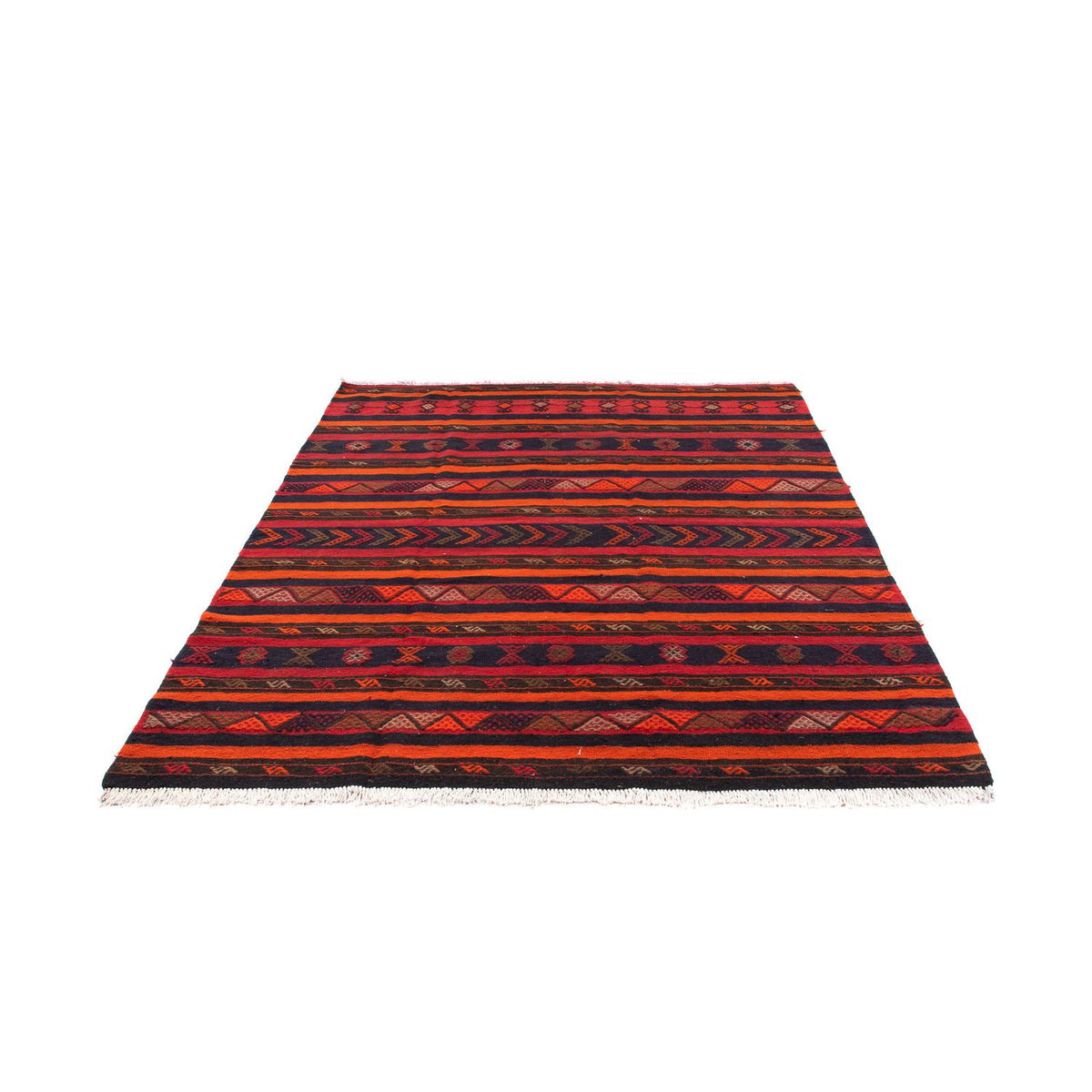 Tapis Kelim - Vieux - 200 x 170 cm - multicolore