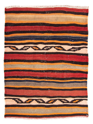Tapis Kelim - Vieux - 180 x 125 cm - multicolore