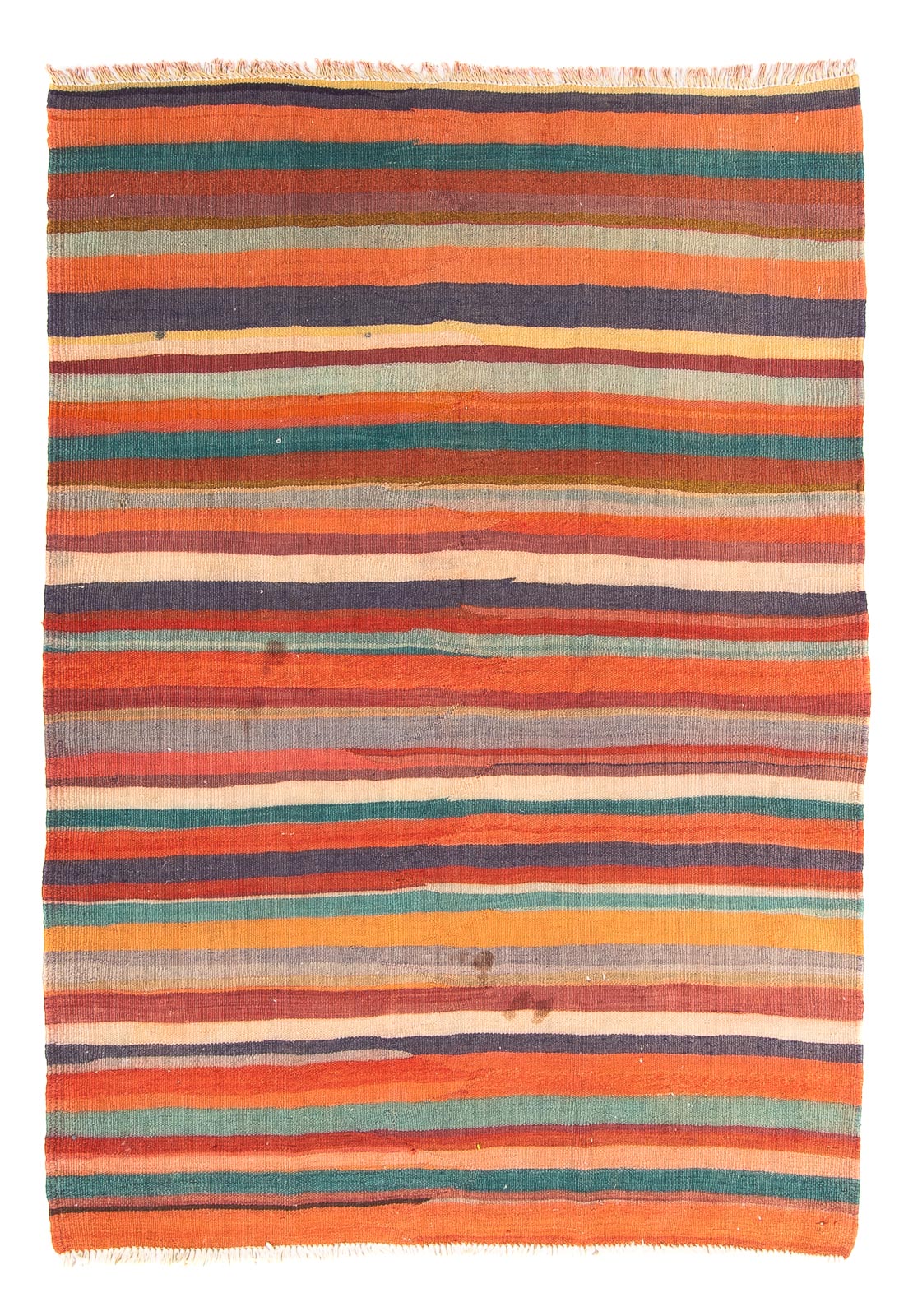 Tapis Kelim - Vieux - 180 x 135 cm - multicolore