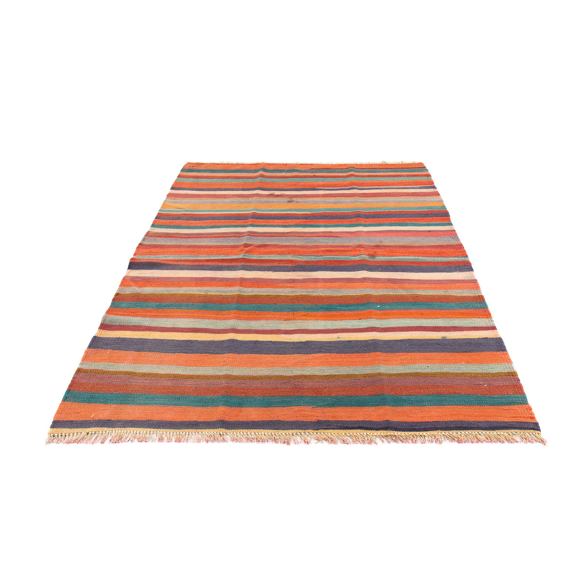 Tapis Kelim - Vieux - 180 x 135 cm - multicolore