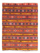 Kilim ancien Tapis 150x185cm