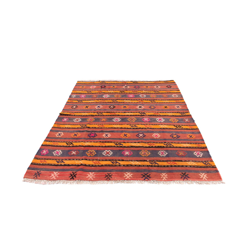 Tapis Kelim - Vieux carré  - 185 x 150 cm - multicolore