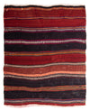 Kilim ancien Tapis 120x130cm - Rectangle / Multicolore / 120 x 130 cm Rectangle