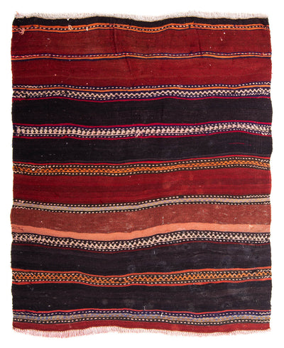 Kilim ancien Tapis 120x130cm