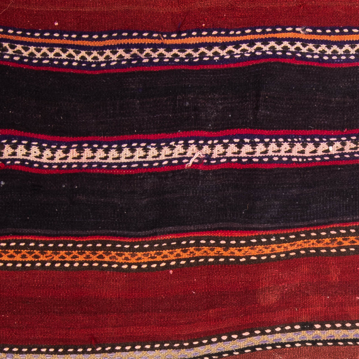 Tapis Kelim - Vieux - 130 x 120 cm - multicolore