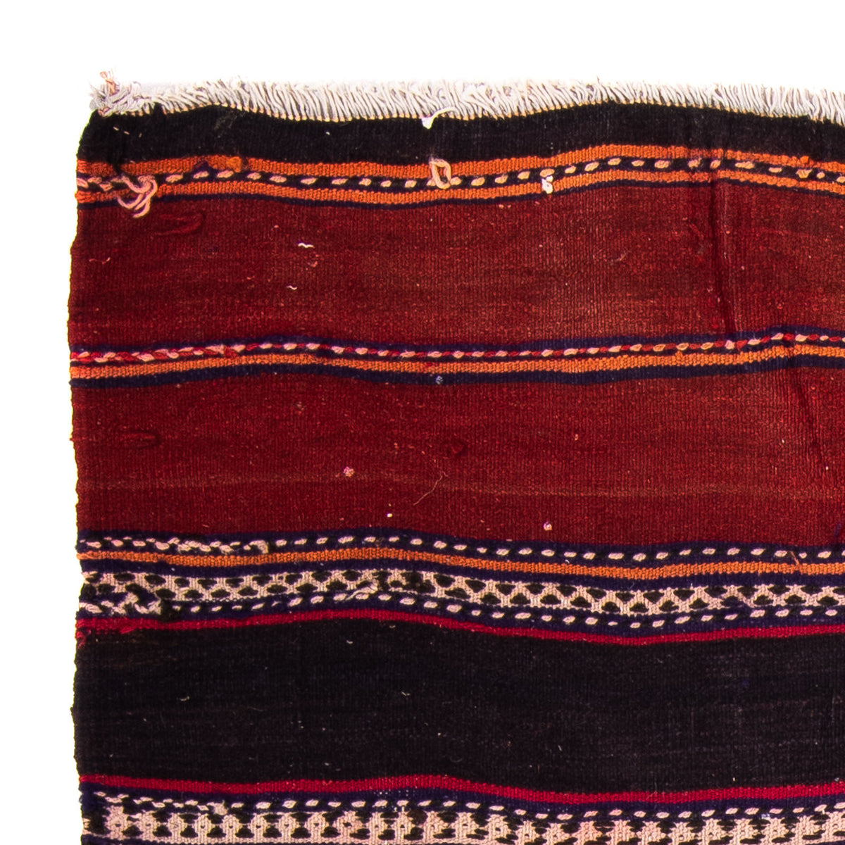 Tapis Kelim - Vieux - 130 x 120 cm - multicolore