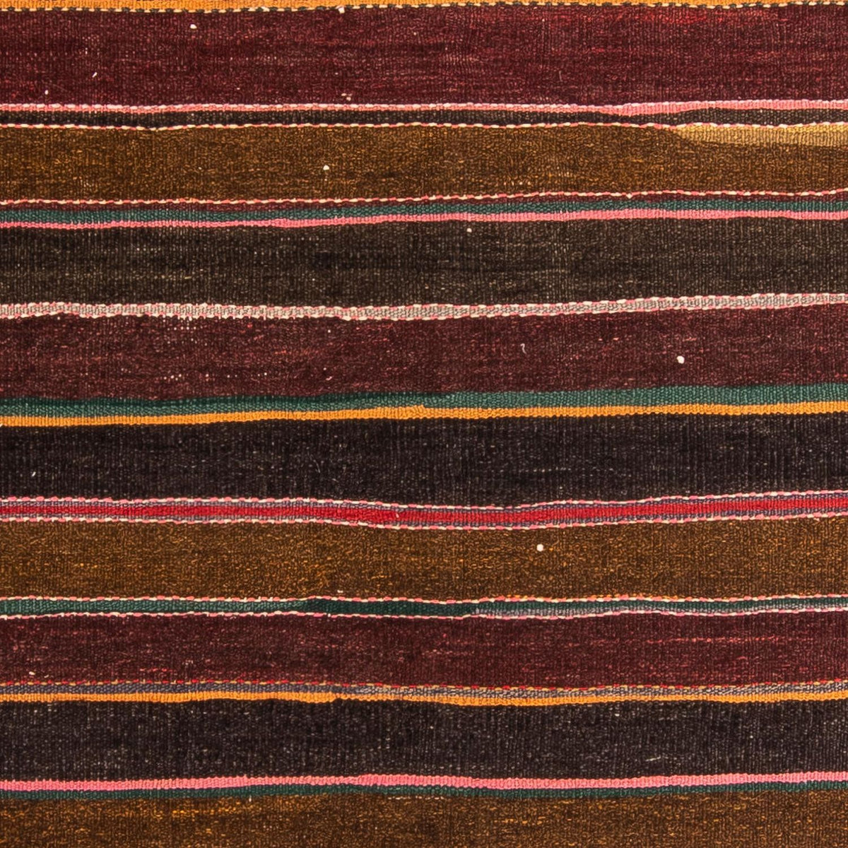 Tapis Kelim - Vieux - 205 x 170 cm - multicolore
