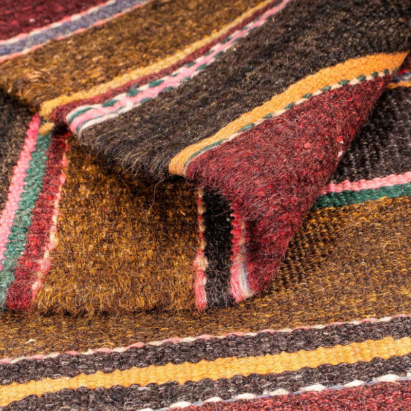 Tapis Kelim - Vieux - 205 x 170 cm - multicolore