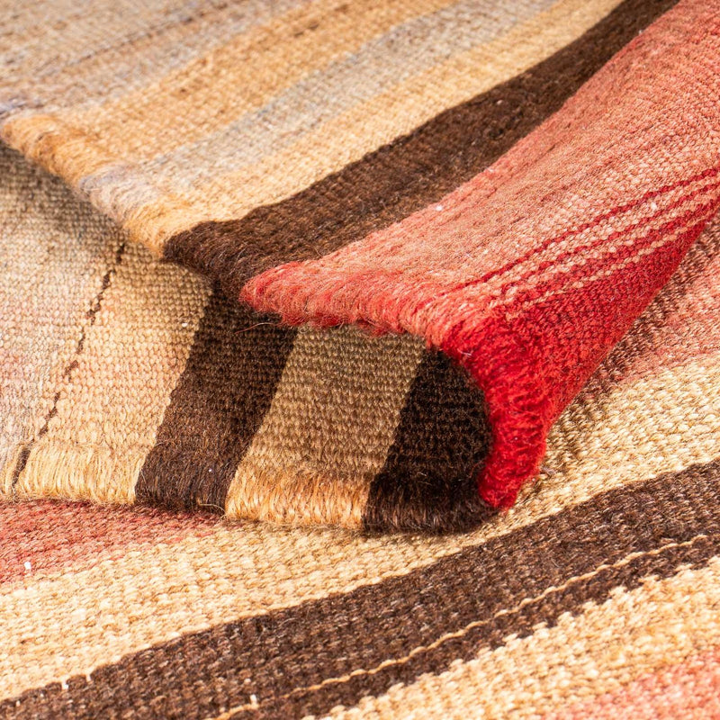 Tapis Kelim - Vieux carré  - 160 x 160 cm - multicolore