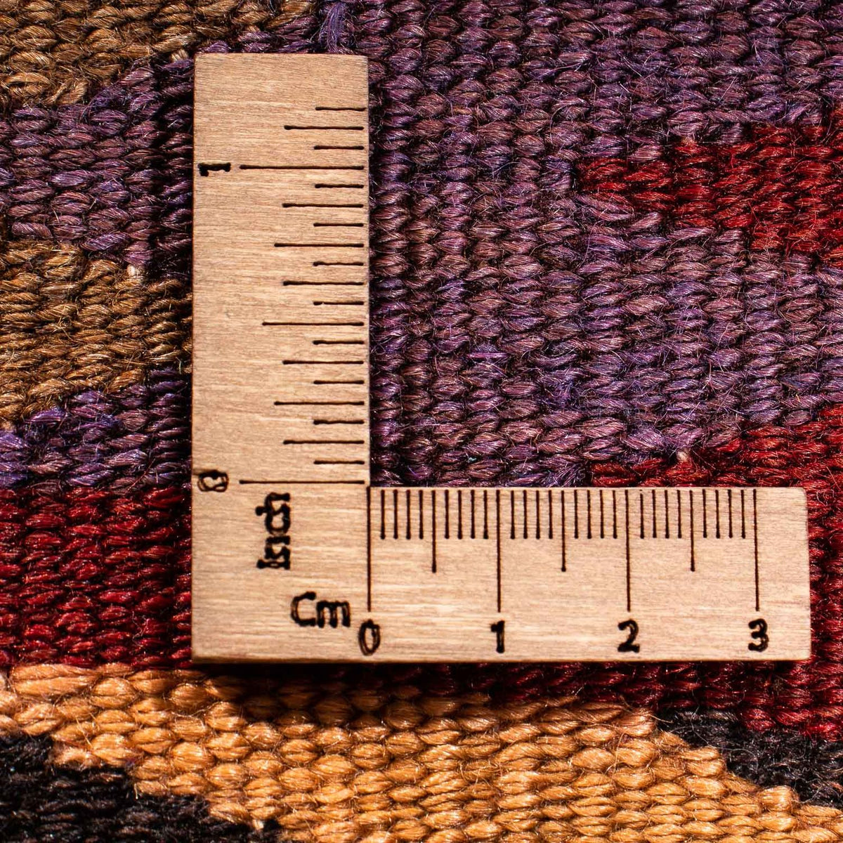 Tapis Kelim - Vieux - 114 x 90 cm - multicolore