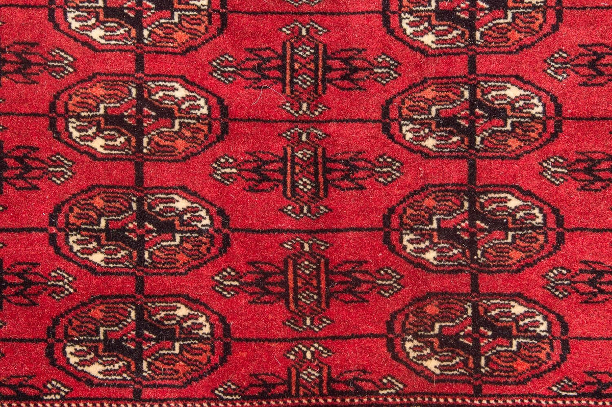 Tapis afghan - Boukhara - 164 x 120 cm - rouge