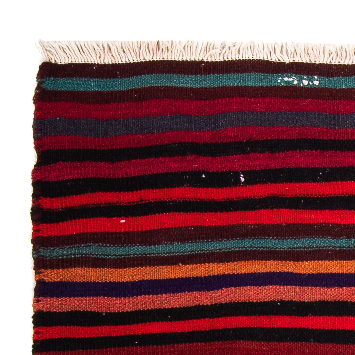 Tapis Kelim - Vieux - 105 x 90 cm - multicolore