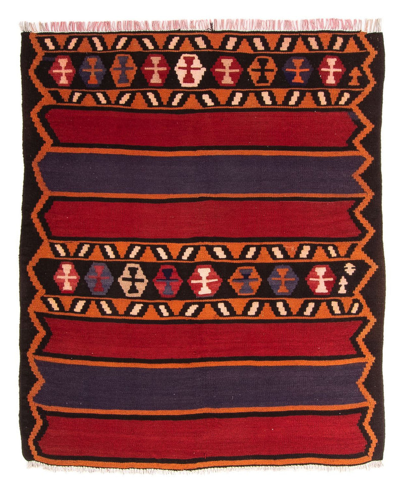 Tapis Kelim - Vieux - 180 x 145 cm - multicolore
