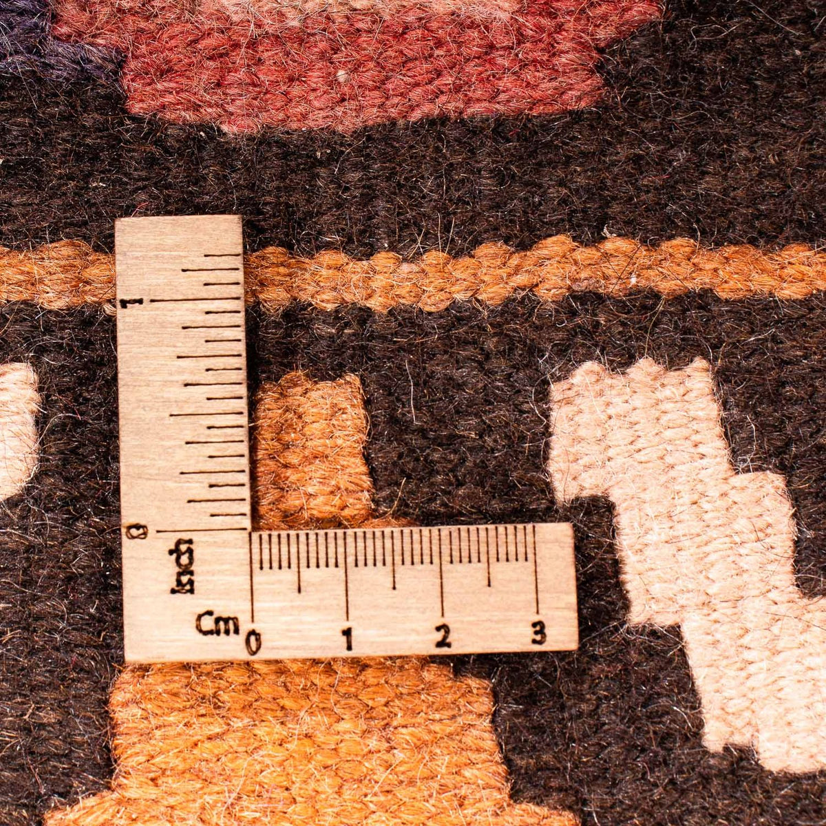 Tapis Kelim - Vieux - 180 x 145 cm - multicolore