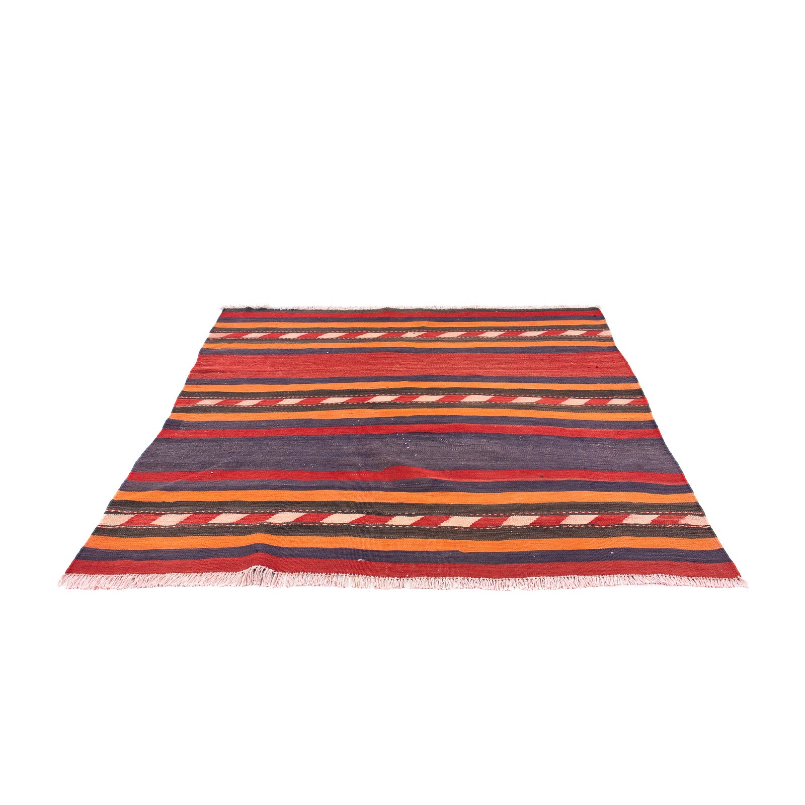 Tapis Kelim - Vieux - 160 x 150 cm - multicolore