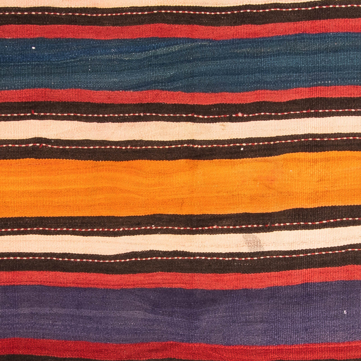 Tapis Kelim - Vieux - 200 x 165 cm - multicolore