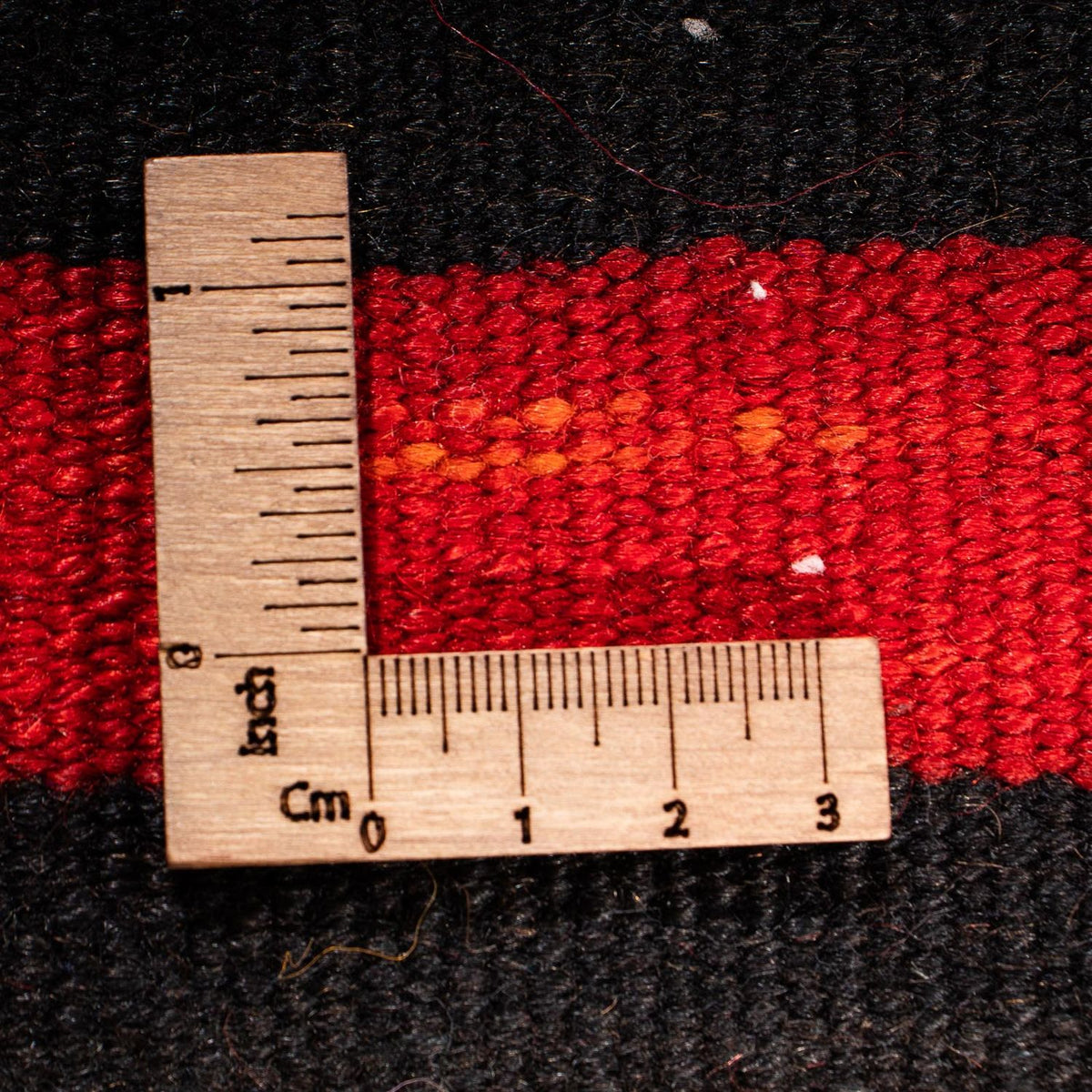 Tapis Kelim - Vieux carré  - 150 x 135 cm - multicolore