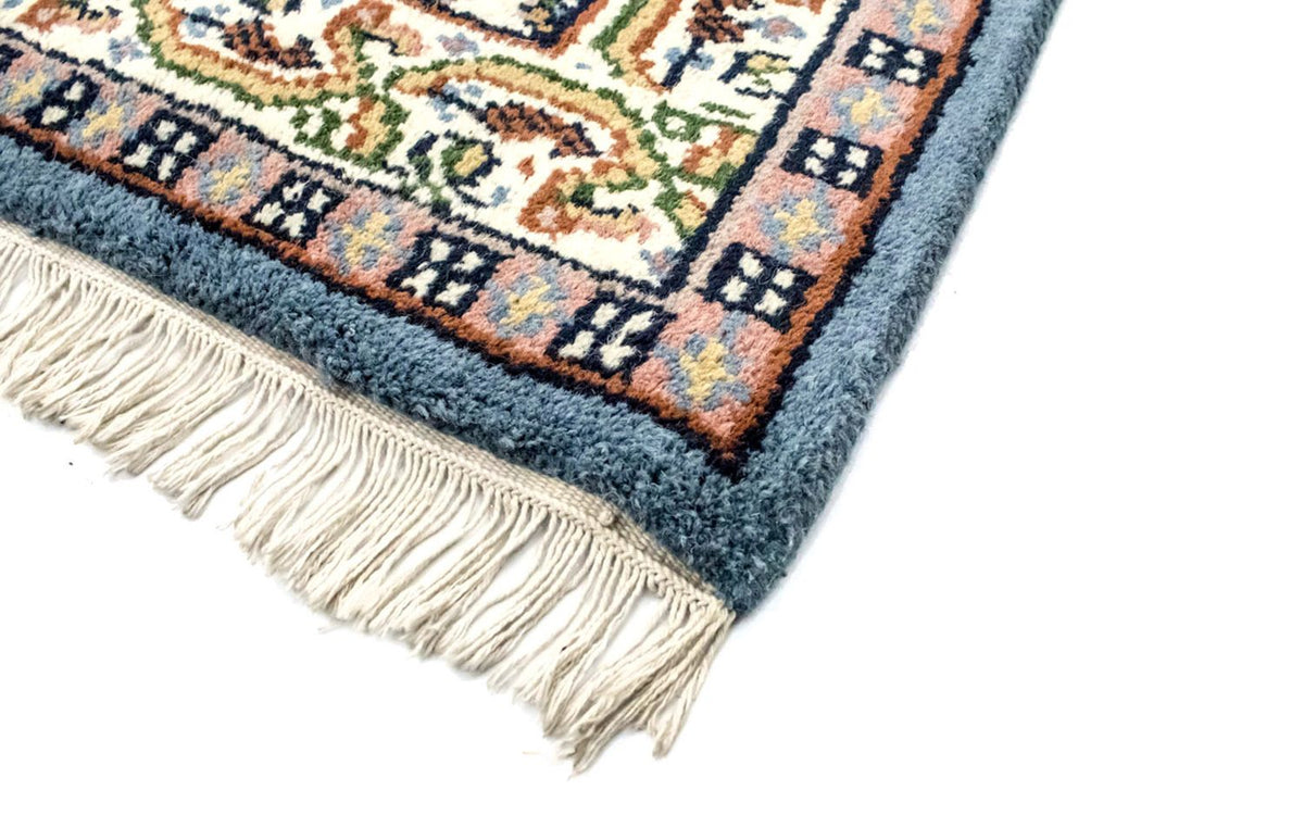 Tapis oriental - 160 x 90 cm - bleu clair