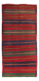 Kilim ancien Tapis 135x325cm