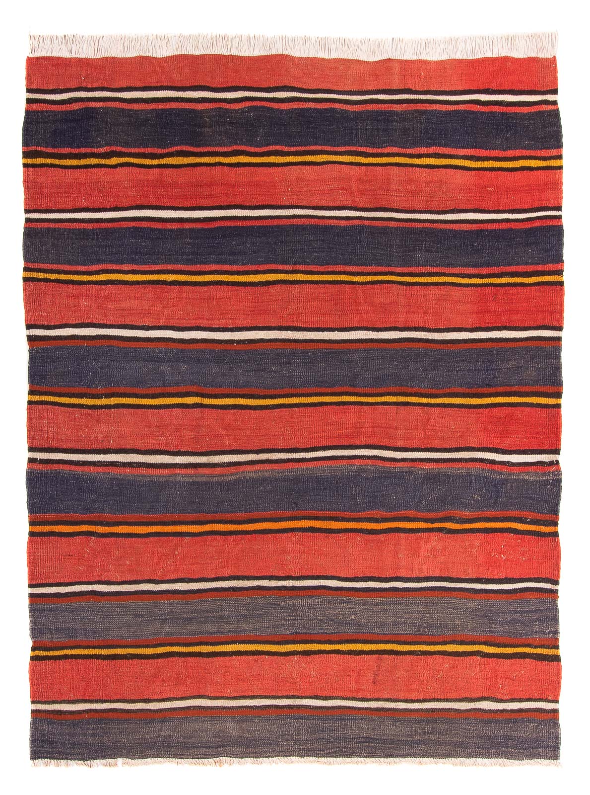 Tapis Kelim - Vieux - 195 x 150 cm - multicolore