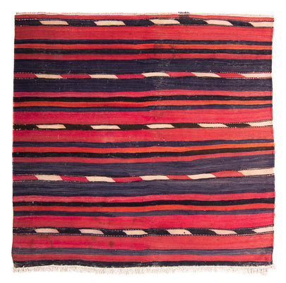 Tapis Kelim - Vieux - 150 x 135 cm - multicolore
