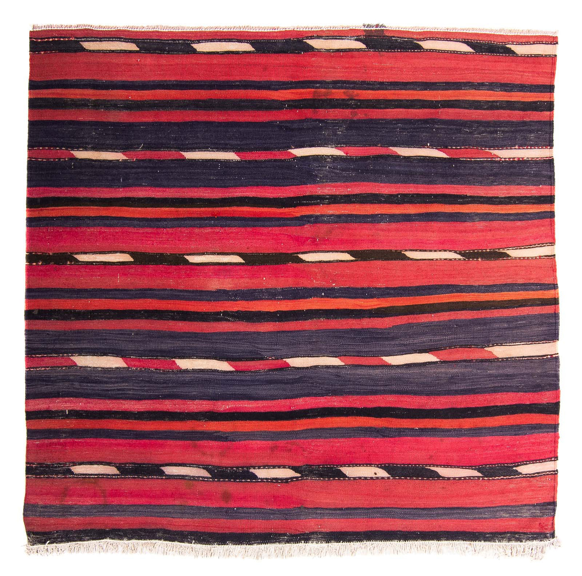 Tapis Kelim - Vieux - 150 x 135 cm - multicolore