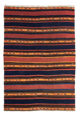 Tapis Kelim - Vieux - 210 x 155 cm - multicolore