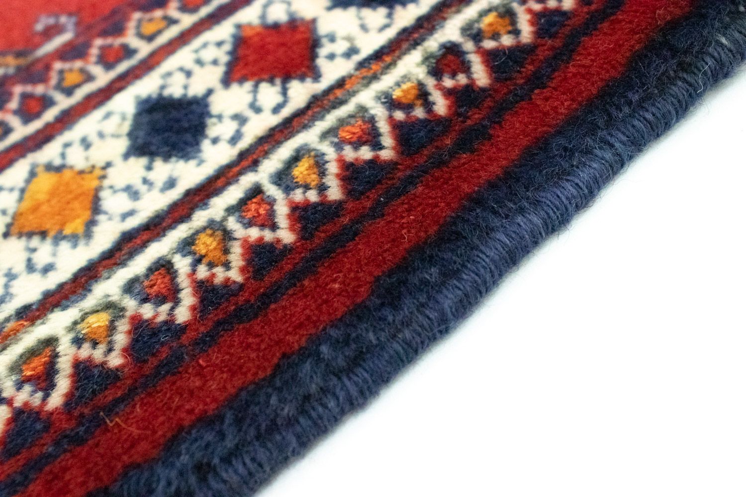 Tapis Turkaman - 91 x 70 cm - rouge