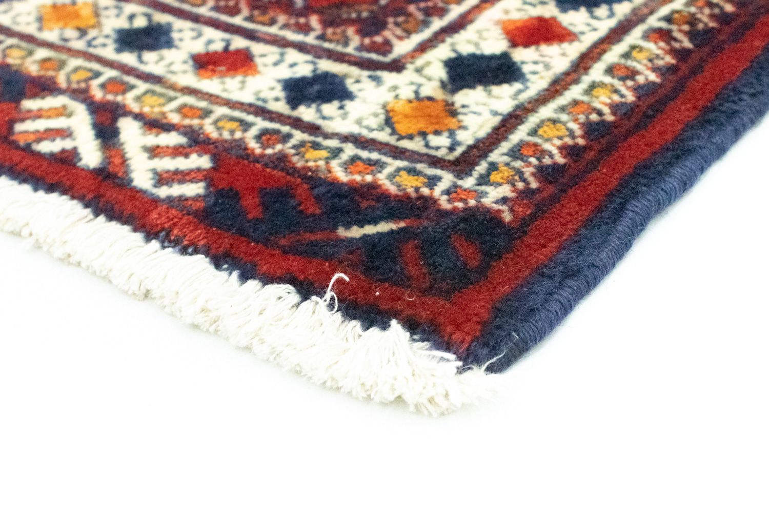 Tapis Turkaman - 91 x 70 cm - rouge