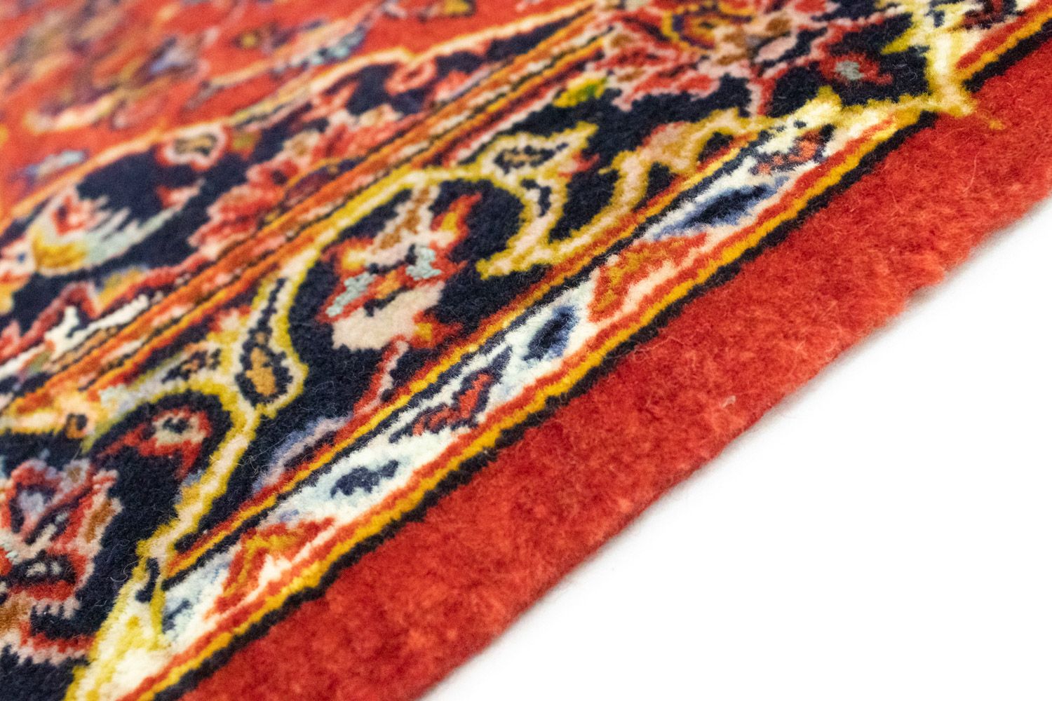 Tapis persan - Keshan - 98 x 70 cm - rouge