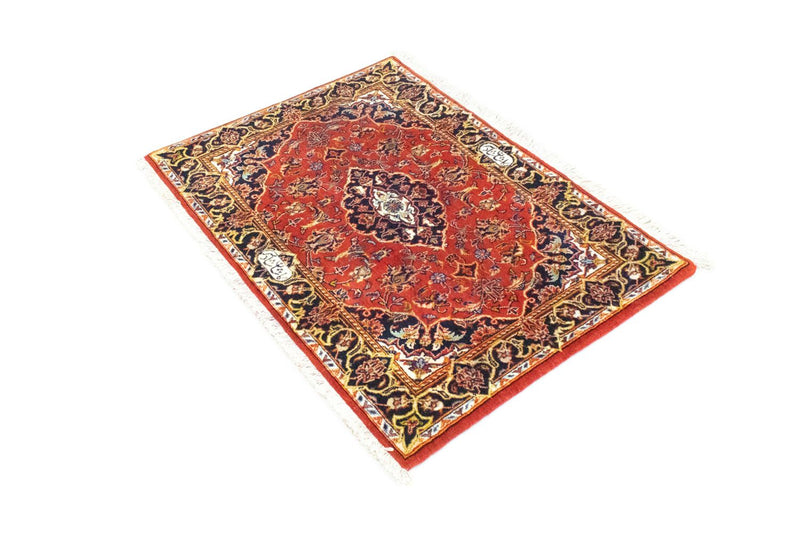 Tapis persan - Keshan - 98 x 70 cm - rouge