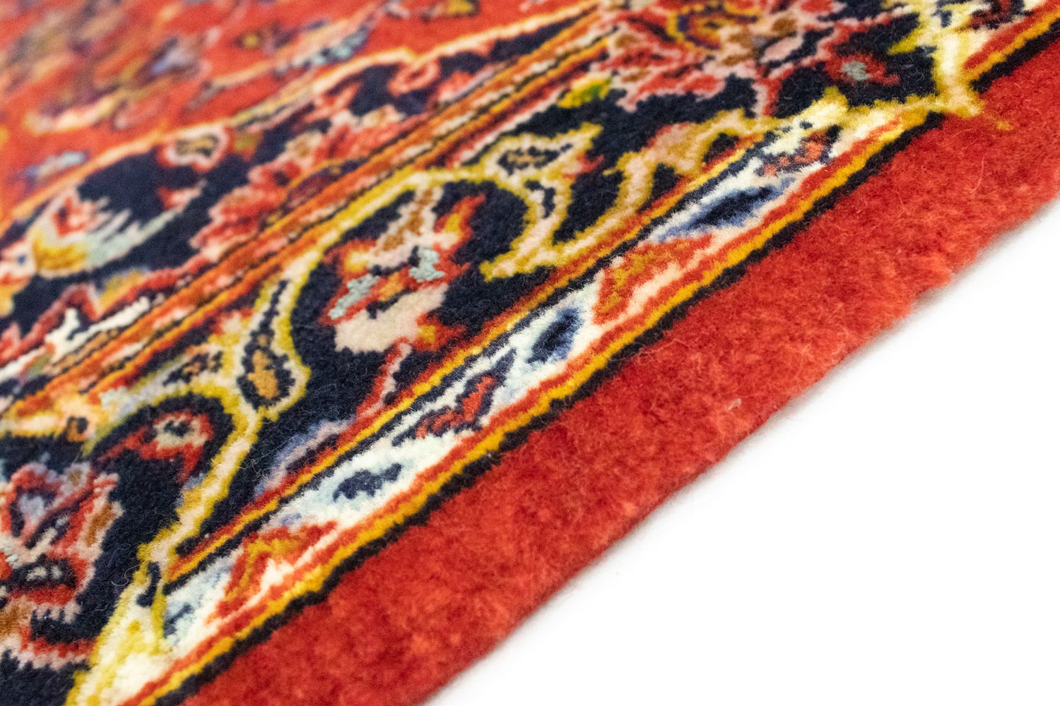 Tapis persan - Keshan - 98 x 70 cm - rouge