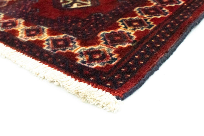Tapis Turkaman - 87 x 62 cm - rouge