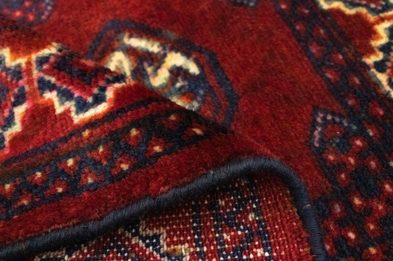 Tapis Turkaman - 87 x 62 cm - rouge
