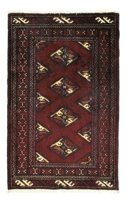 Tapis Turkaman - 95 x 66 cm - rouge