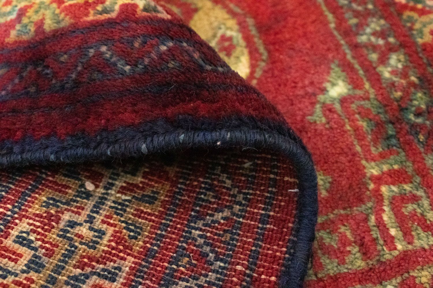 Tapis Turkaman - 85 x 60 cm - rouge