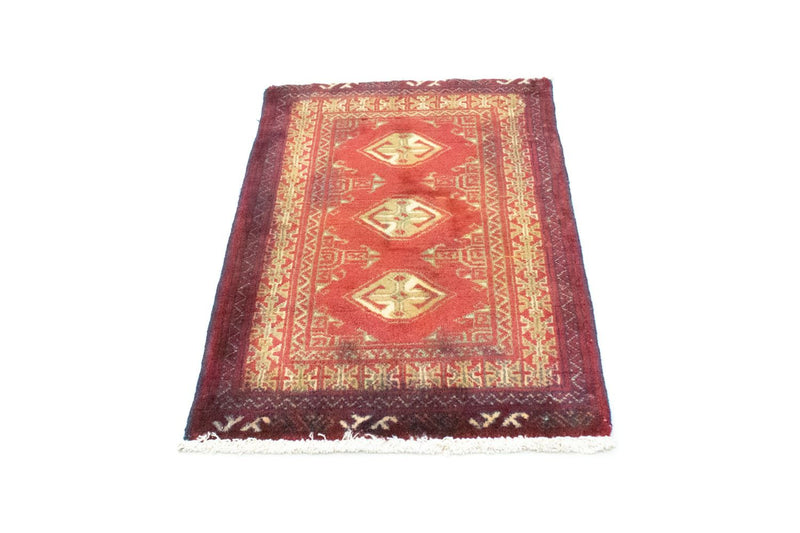 Tapis Turkaman - 85 x 60 cm - rouge