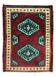 Tapis Turkaman - 87 x 64 cm - rouge